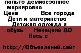 пальто демисезонное . маркировка 146  ACOOLA › Цена ­ 1 000 - Все города Дети и материнство » Детская одежда и обувь   . Ненецкий АО,Несь с.